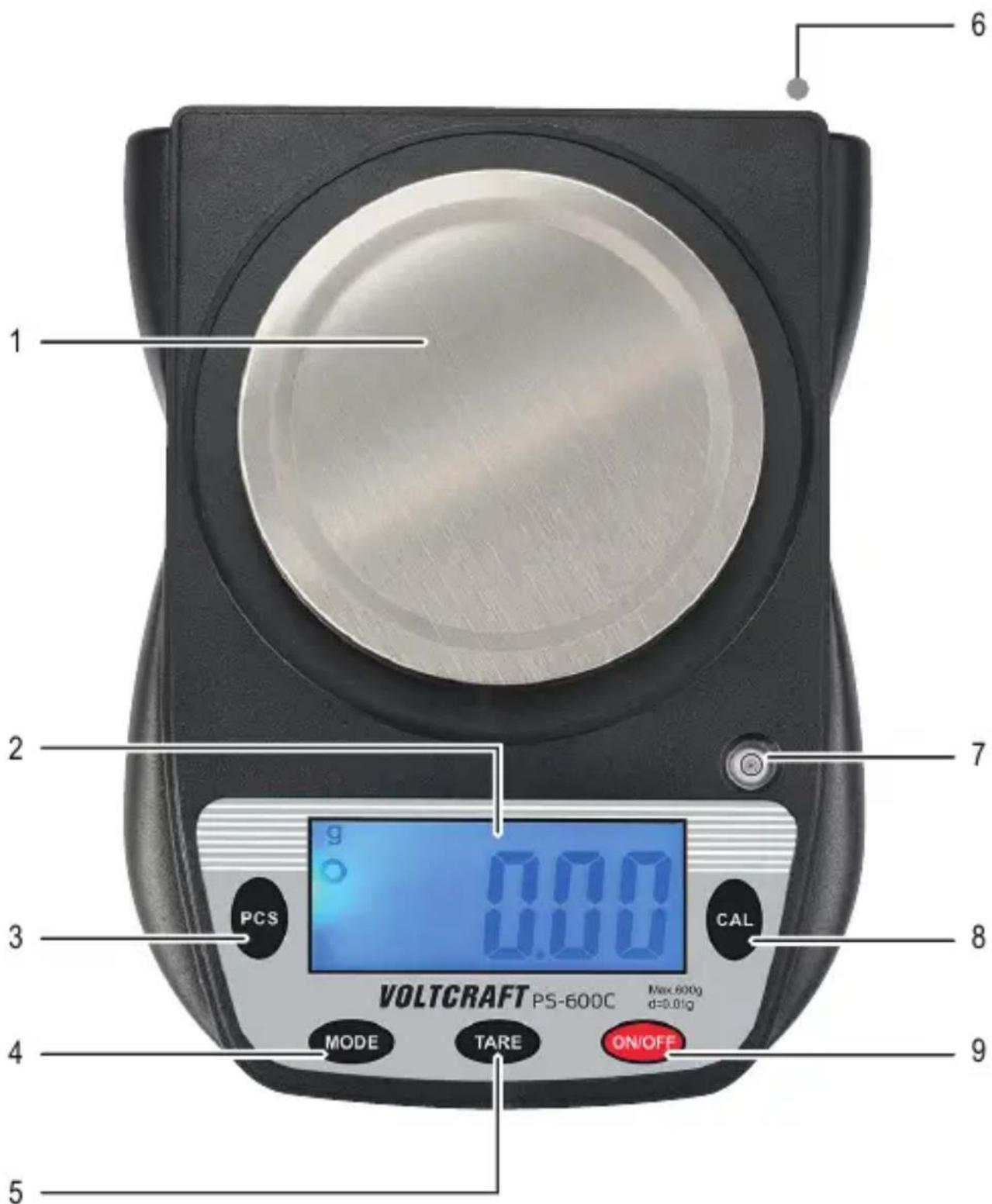 VOLTCRAFT PS-600C - (Rechargeable) batteries - 1
