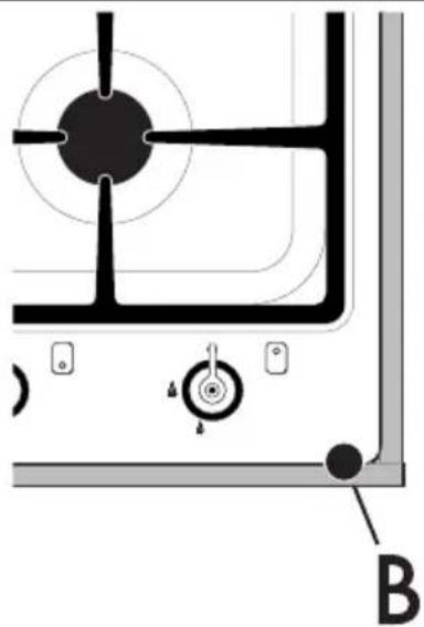 SMEG PGF31G2 - Fixation au meuble d'encastrement - 5