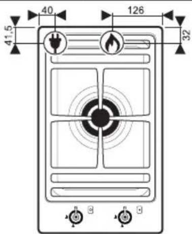 SMEG PGF31G2 - Fixation au meuble d'encastrement - 6