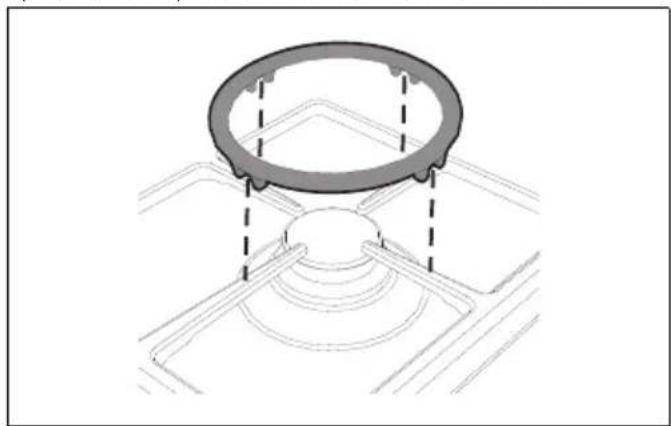 SMEG PGF31G2 - Grille rehaussée pour casseroles - 1