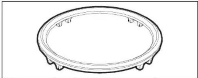 SMEG PGF31G2 - Grille rehaussée pour casseroles - 1