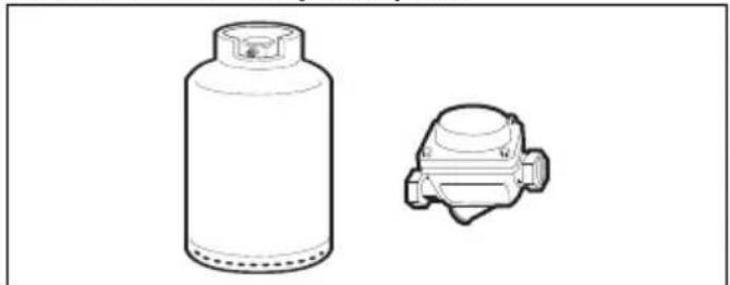 SMEG PGF31G2 - Raccordement au gaz liquide - 1