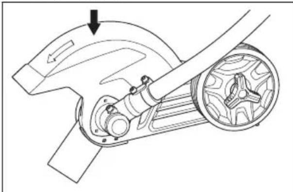HUSQVARNA 330iKE - Para comprobar la protección del equipo de corte - 3