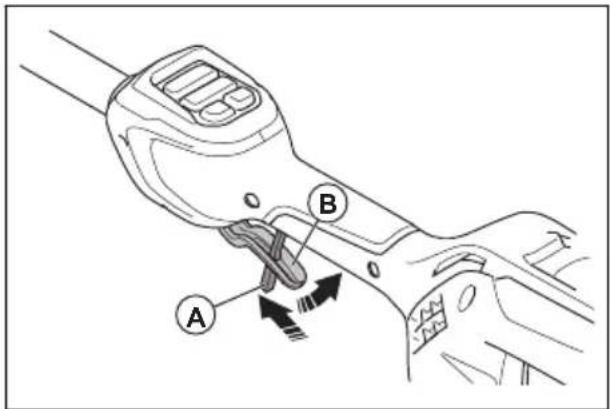 HUSQVARNA 330iKE - To check the locknut - 6