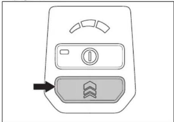 HUSQVARNA 330iKE - To select a speed mode - 1