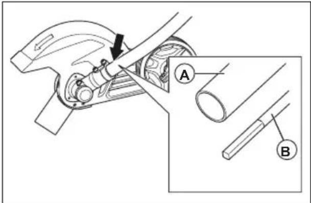 HUSQVARNA 330iKE - Para lubricar el eje propulsor flexible - 1