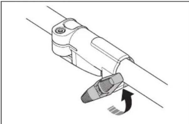 HUSQVARNA 330iKE - To disassemble the two-piece shaft - 1