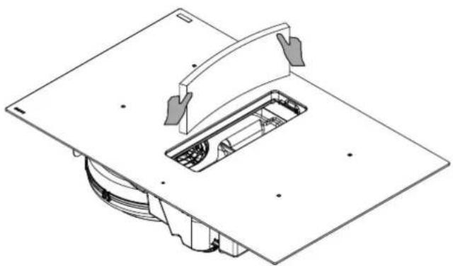 NOVY Easy Pro Prestige 1866 - Remplacement du filtré à charbon monoblock (mode recyclage) - 1