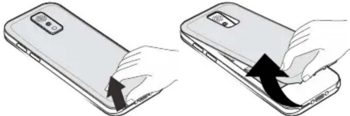 GEEMARC CL8000 - Installation de la carte SIM et de la batterie - 1