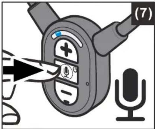 GEEMARC CL7370 - Utilisation du bouton MIC dans le cadre d'une conversation - 1