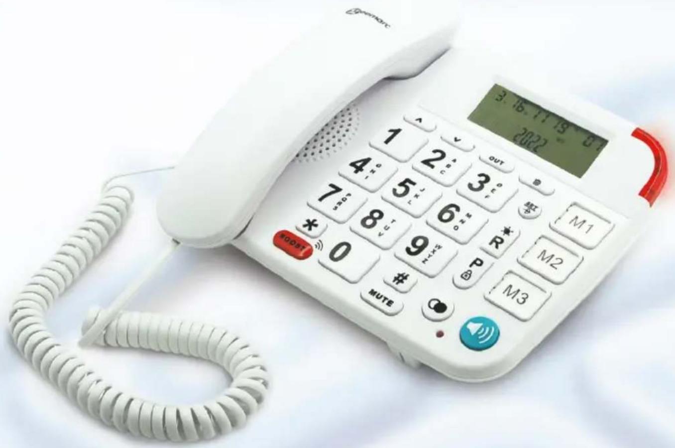 GEEMARC DALLAS20 - Großtastentelefon mit Lautstärkeregelung - 1