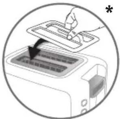 TEFAL TT2M1B - Automatic function to reheat bread - 40