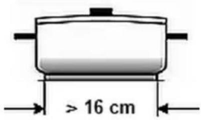 > 16 cm