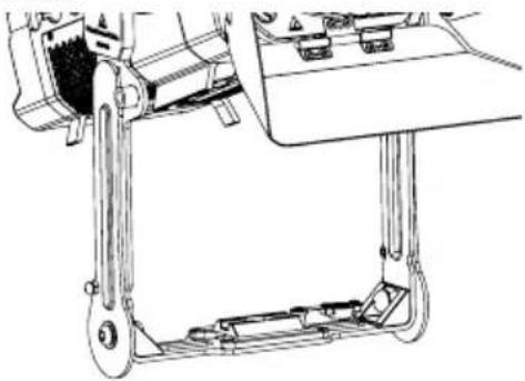 Astera Pluto Fresnel - Lyre comme support au sol - 1