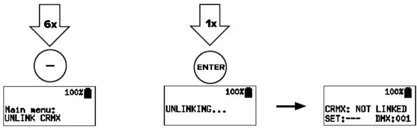 Astera Pluto Fresnel - Linking via push button - 2