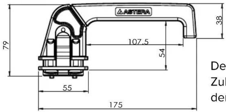 Astera Pluto Fresnel - TrackHandle (AX-THD) - 1