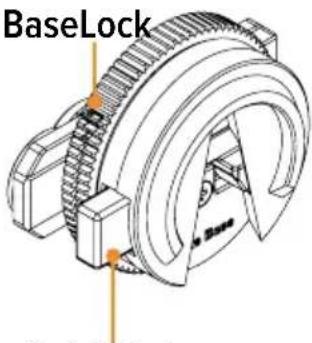 Astera Pluto Fresnel - Yoke (AF80-YK) attachment with YokeBase (AF80-YKB) - Quick Release - 1
