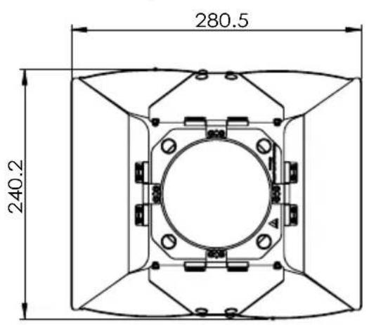 Astera Pluto Fresnel - Torblende (AF80-BD) - 1