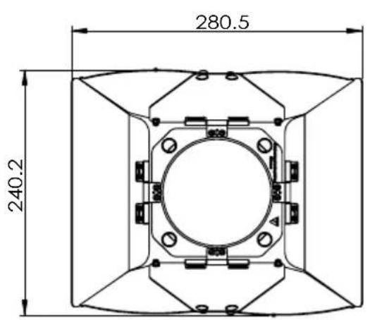 Astera Pluto Fresnel - Coupe-flux (AF80-BD) - 1