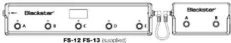 BLACKSTAR Unity U500 - Footcontrollers - 3