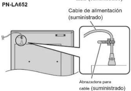 SHARP PN-LA752 - PRECAUCIONES DE MONTAJE - 6