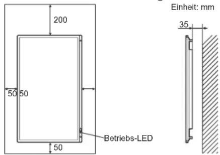 SHARP PN-LA752 - WICHTIGE HINWEISE ZUR BEFESTIGUNG - 3