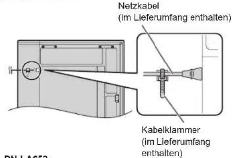 SHARP PN-LA652 - WICHTIGE HINWEISE ZUR BEFESTIGUNG - 5