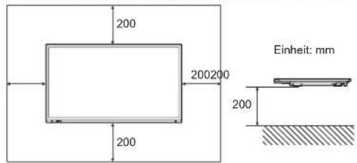 SHARP PN-LA652 - Flache Installation - 1