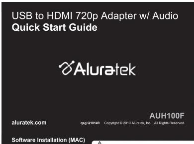 Aluratek AUH100F - 1