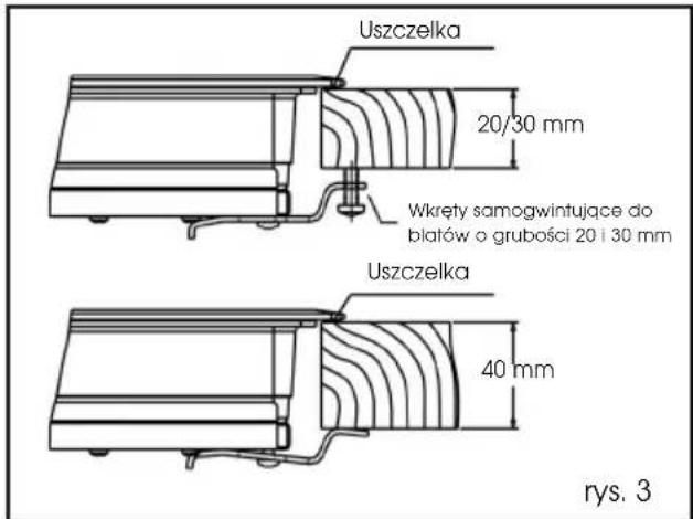 TEKA TBC 32000 XFL BK - Montaż płyty Rysunek 3 i 4 - 1