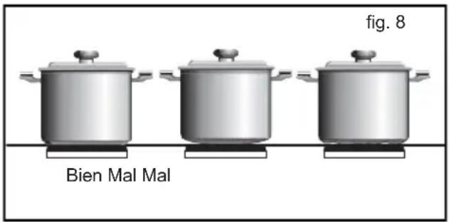 TEKA TBC 32000 XFL BK - Consejos para la buena utilización de las placas VT - 1
