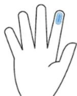 THERAGUN Pro Plus - Uso del sensore biometrico del dispositivo Theragun PRO Plus - 3