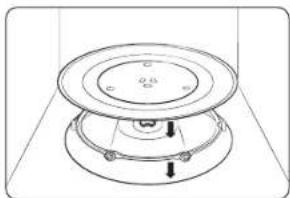 SAMSUNG MS23A7318GK - Installeren van de magnetron - 1