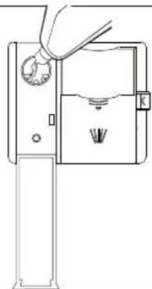 SAMSUNG DW80CG4021WQ - Llenado del depósito de abrillantador - 5