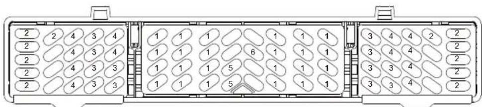 SAMSUNG DW80CG4021WQ - USO DE LA REJILLA PARA CUBIERTOS - 2
