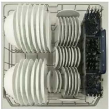SAMSUNG DW80CG4021WQ - LOADING THE LOWER RACK - 3