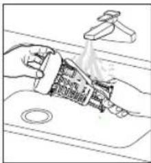 SAMSUNG DW80CG4021WQ - CLEANING THE FILTERS - 4