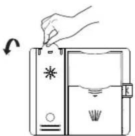 SAMSUNG DW80CG4021WQ - Filling the rinse aid reservoir - 2