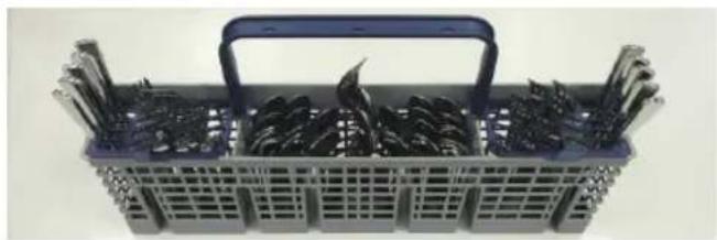 SAMSUNG DW80CG4021WQ - CHARGEMENT DU PANIER SUPÉRIEUR - 4