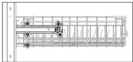 SAMSUNG DW80CG4021WQ - ADJUSTING THE HEIGHT OF THE UPPER RACK - 2
