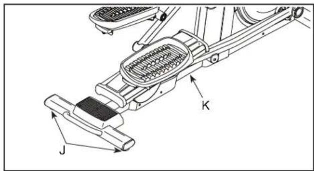 NordicTrack AirGlide 14i - COMMENT BRANCHER LE CORDON D'ALIMENTATION - 4
