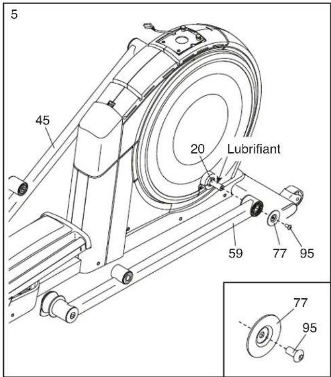 NordicTrack AirGlide 14i - TABLEAU D'IDENTIFICATION DES PIÈCES - 9