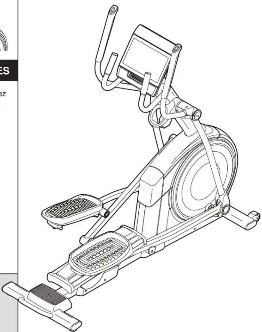 NordicTrack AirGlide 14i - MANUEL DE L'UTILISATEUR - 1