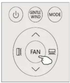 TCL S09P5S0 - Modifier la vitesse du ventilateur - 2