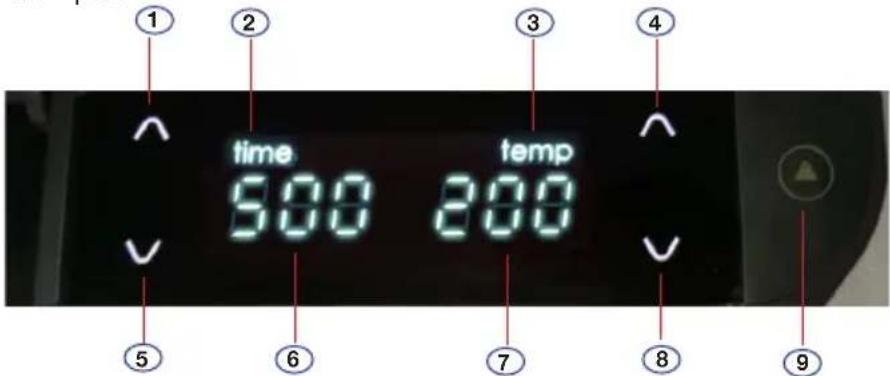 Witt WPM2000B - Ohjauspaneeli - 1