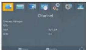 August DVB400 - Menu Principal - 1