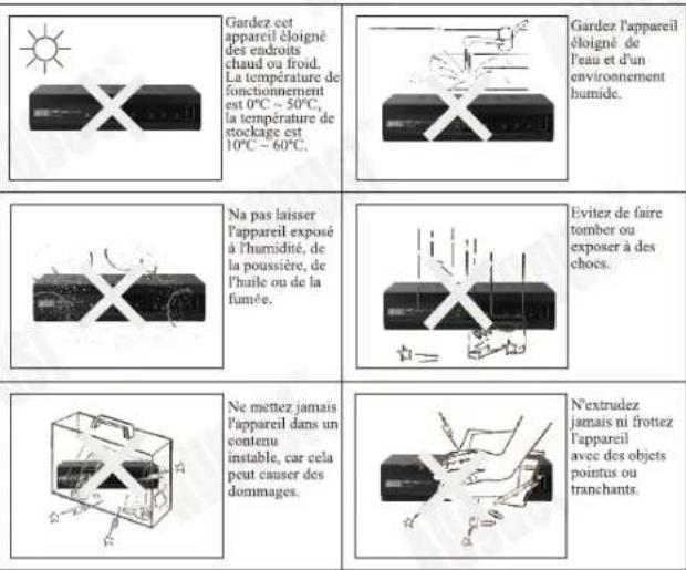 August DVB482 - ■ Stockage et Utilisation - 1