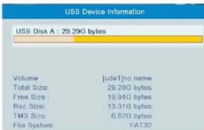 August DVB482 - Vérification des informations USB - 1