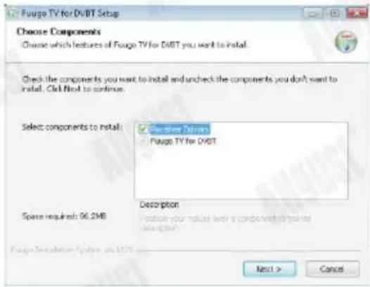 August DVB-T208 - Installation pour Windows OS - 3