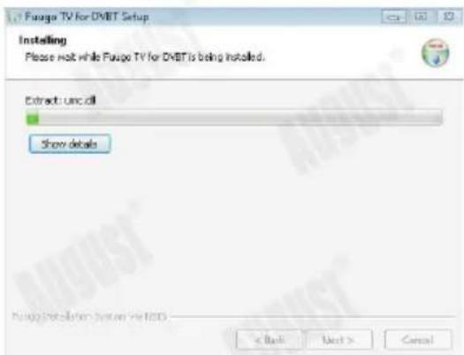 August DVB-T208 - Installation pour Windows OS - 11